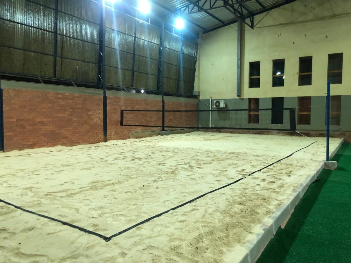 Estalagem Vila Suzana - Quadra De Beach Tennis Indoor Canela Exteriör bild